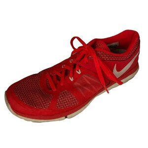 Nike Flex 2014 Run 644477-601 Running Shoes Crimson/Sail Womens Size 9.5 EU 41